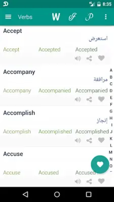 Idioms Arabic android App screenshot 2